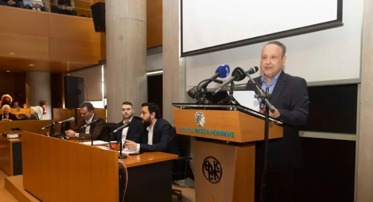 Ο Δήμαρχος Θεσσαλονίκης κ. Στέλιος Αγγελούδης