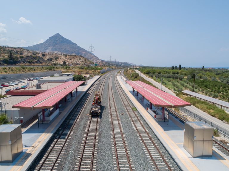 Hellenic Train τρένο σιδηρόδρομος