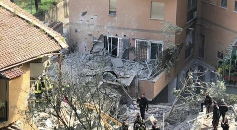 Ρώμη έκρηξη φυσικού αερίου