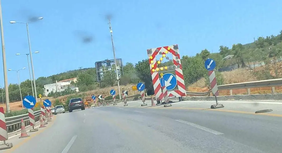 Θεσσαλονίκη: Κλείνουν 2 ρεύματα πορείας σε τμήμα του Περιφερειακού (03/10)