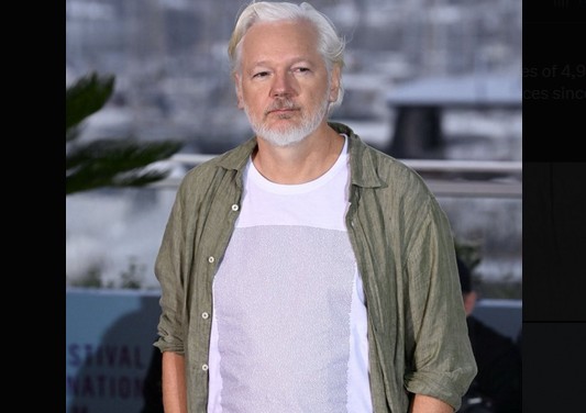 Julian Assange Cannes
