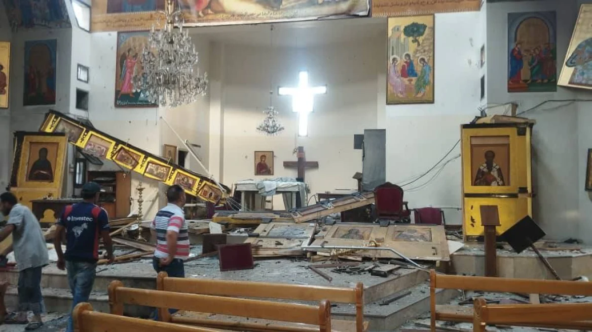 Τρομοκρατική επίθεση σε Ελληνορθόδοξο Ναό στη Συρία