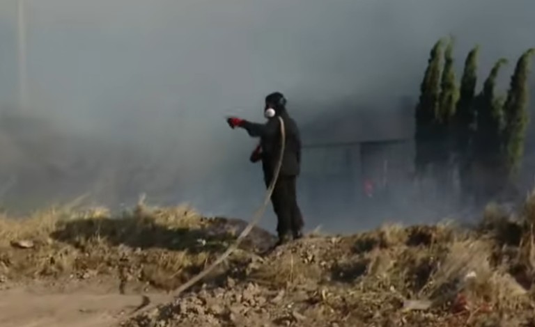 Φωτιά στην Κερατέα Αττικής