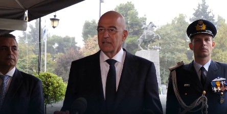 Ο Νίκος Δένδιας στην Τρίπολη