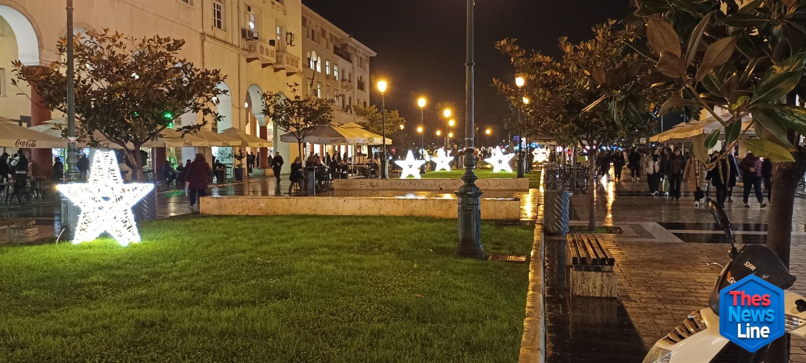Αριστοτέλους χριστουγεννιάτικος στολισμός