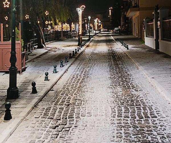 Χιόνια στην Φλώρινα