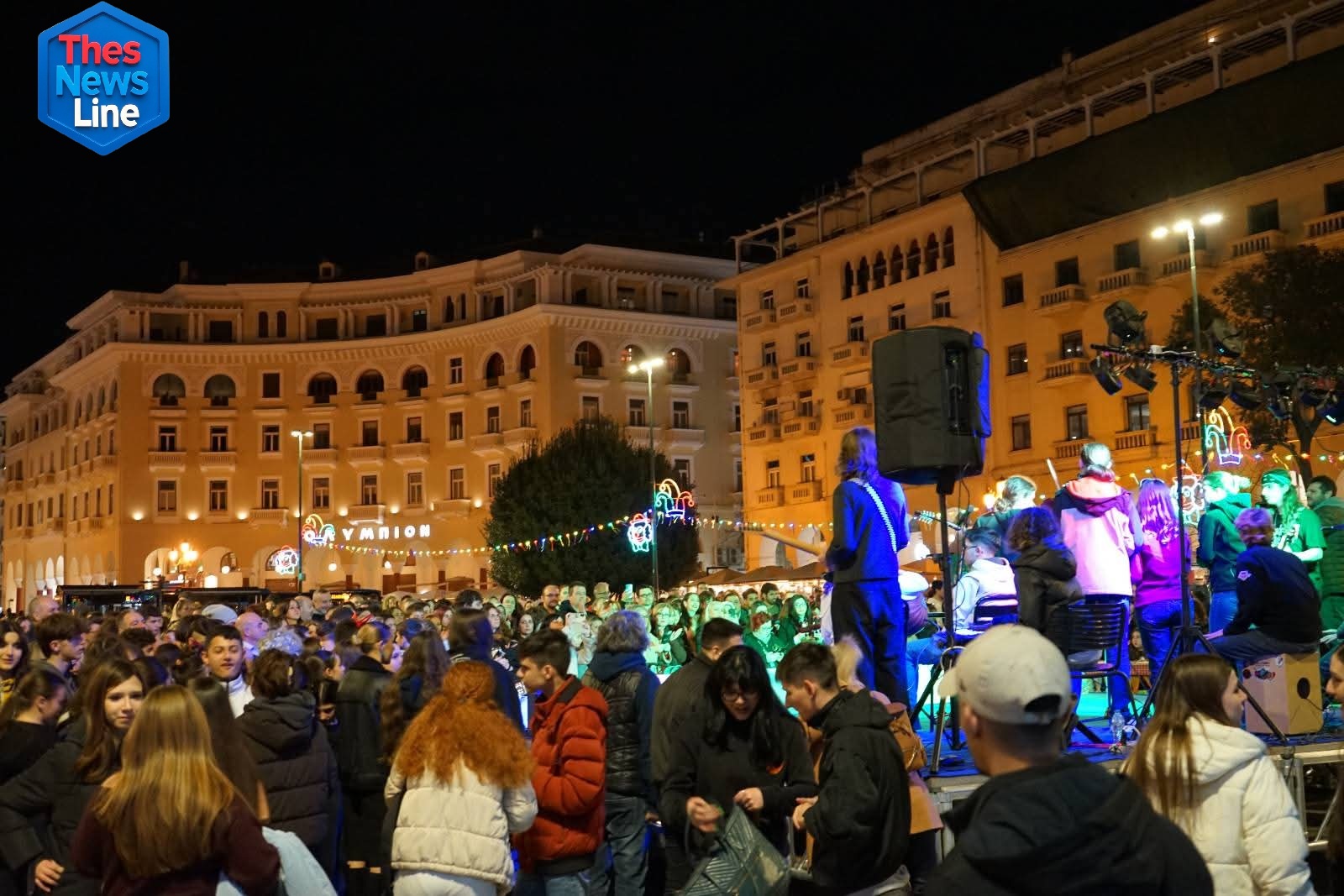 Μουσική διαμαρτυρία μαθητών του Καλλιτεχνικού & Μουσικού Σχολείου Θεσσαλονίκης