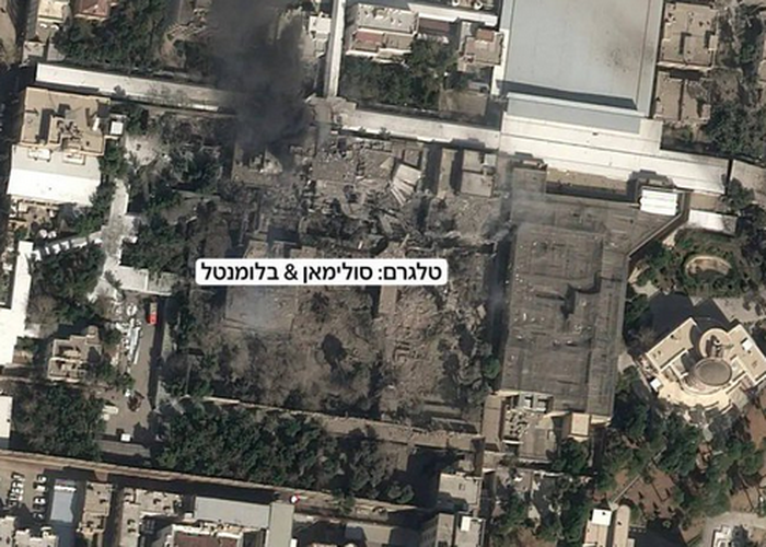 Βομβαρδισμένη η κατοικία του Χαμενει