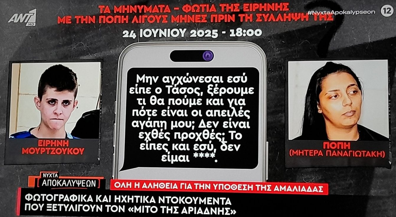 Τα sms Μουρτζούκου και Πόπης