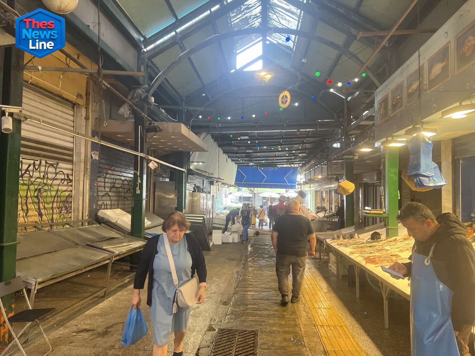 Θεσσαλονίκη: Άδειο από ψάρια και από καταναλωτές το Καπάνι (ΦΩΤΟΡΕΠΟΡΤΑΖ)