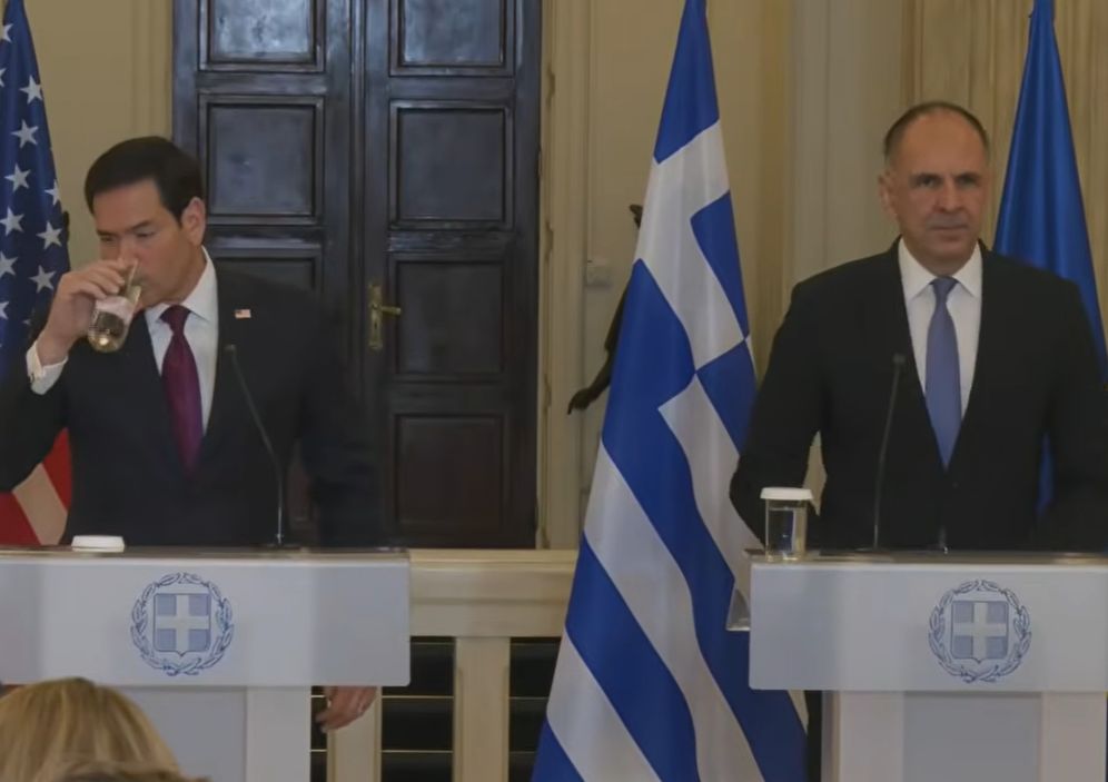 Ρούμπιο – Γεραπετρίτης: Άμυνα, ενέργεια και Ανατολική Μεσόγειος στο επίκεντρο της συνάντησης