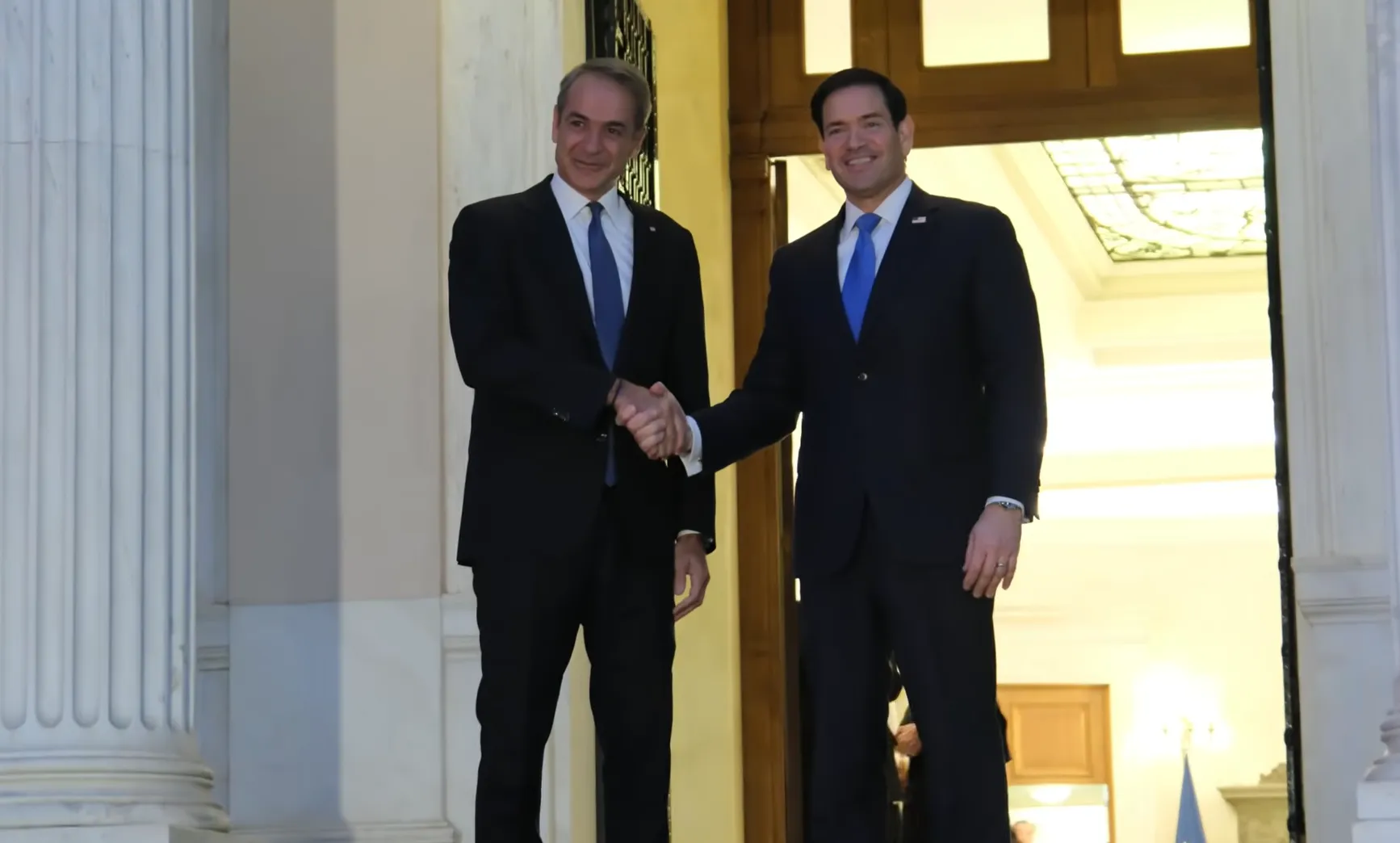 Ρούμπιο στο Μαξίμου: Άμυνα, LNG και ελευθερία ναυσιπλοΐας στο επίκεντρο